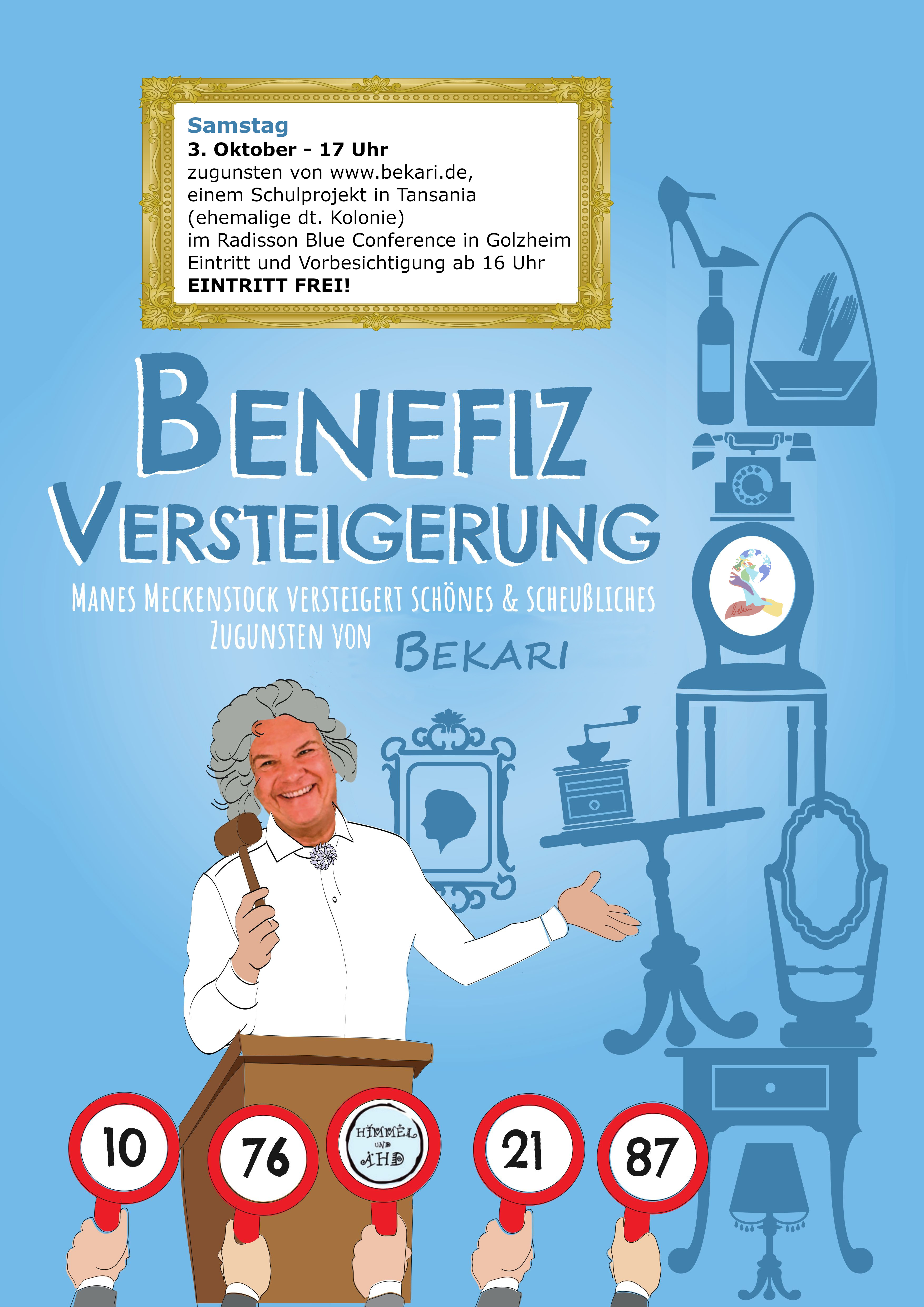 Flyer Versteigerung